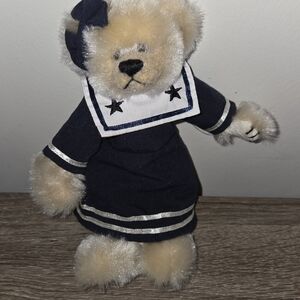 Navy and Cream Sailor Teddy Bear